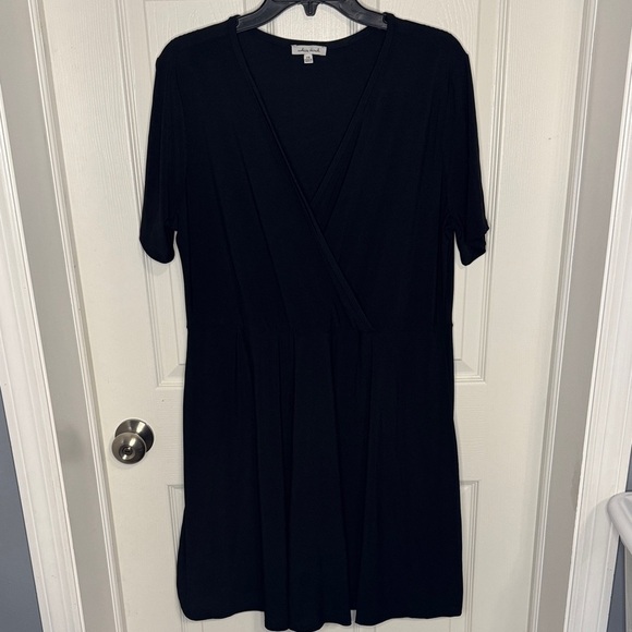 NWT White Birch Black Dress with Shorts - Picture 2 of 6